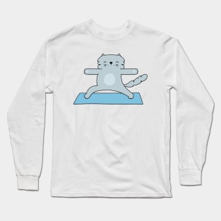 Yoga Cat Long Sleeve T-Shirt